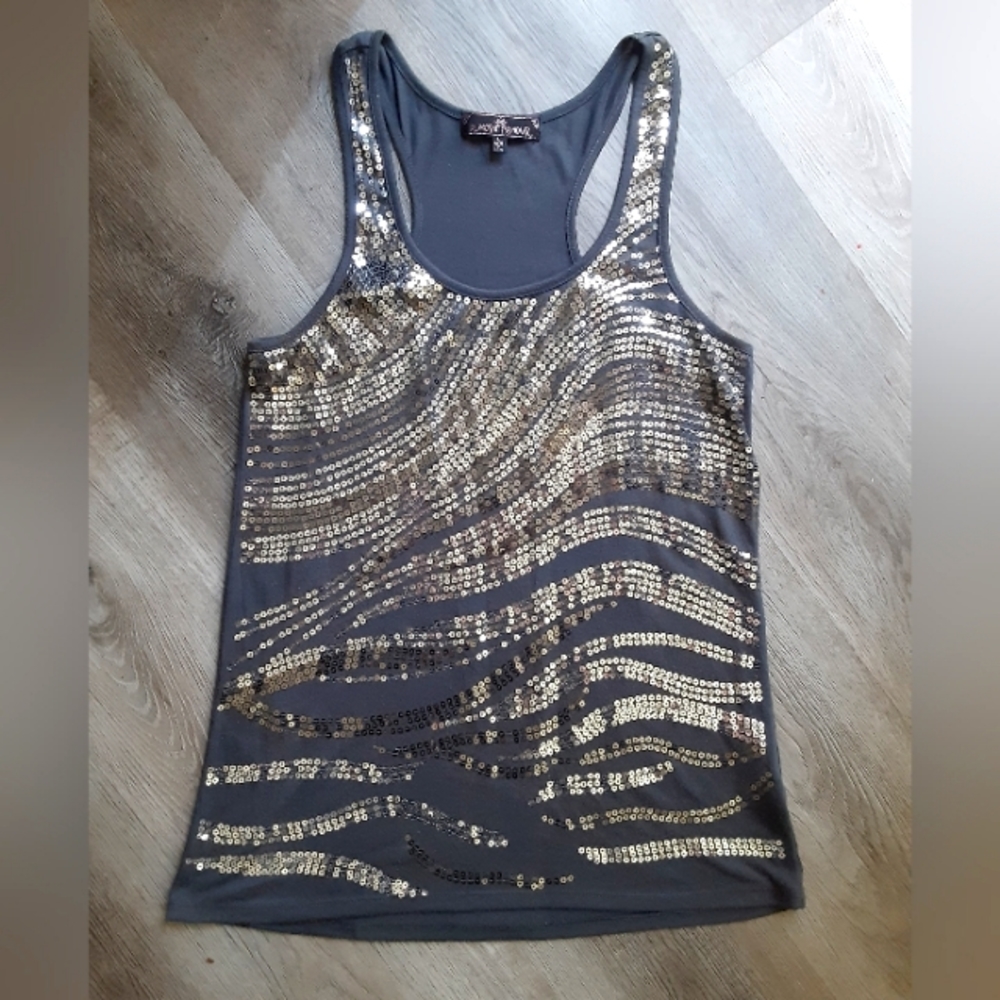 Sequin Tank Top